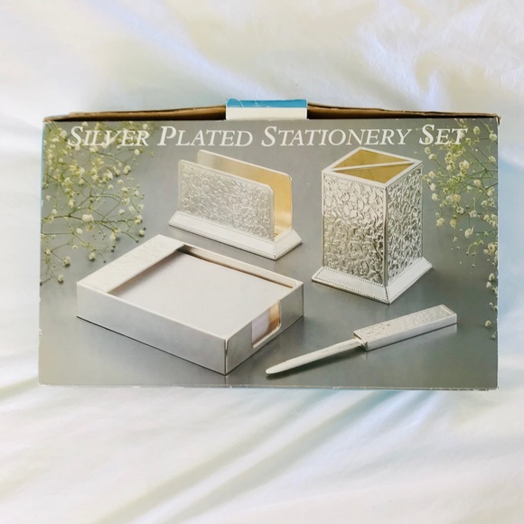 Turner & Harrison Vintage Writing Nibs, Set of 6 – St. Louis  NIB Vintage Silver Plated Stationery Set